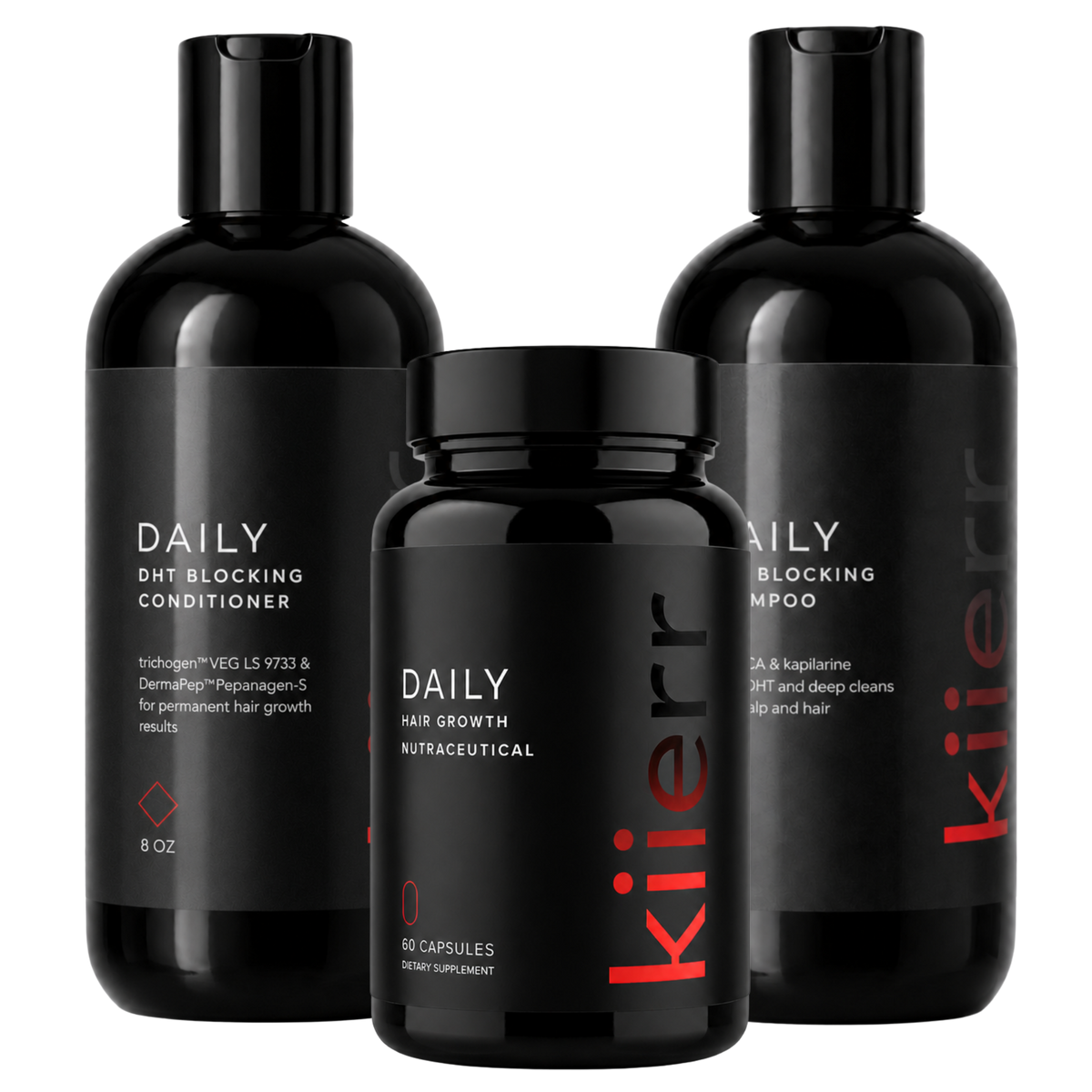Complete Growth Bundle — Shampoo Conditoner & Vitamins