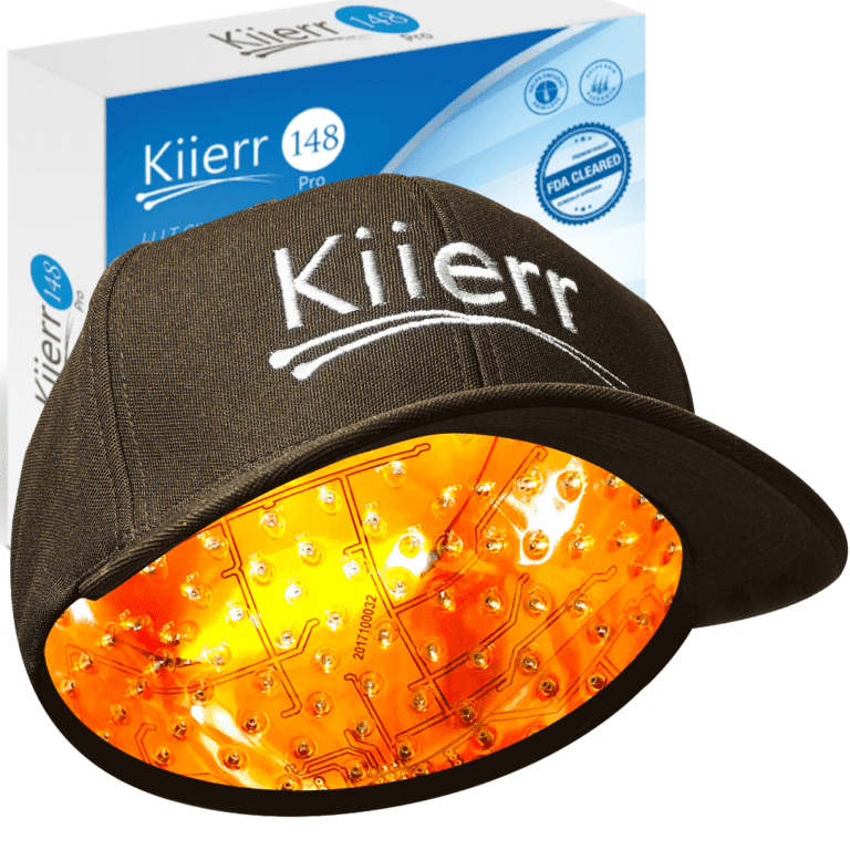 Kiierr148pRO laser Cap Image W Box Kiierr Laser Hair Caps Hair