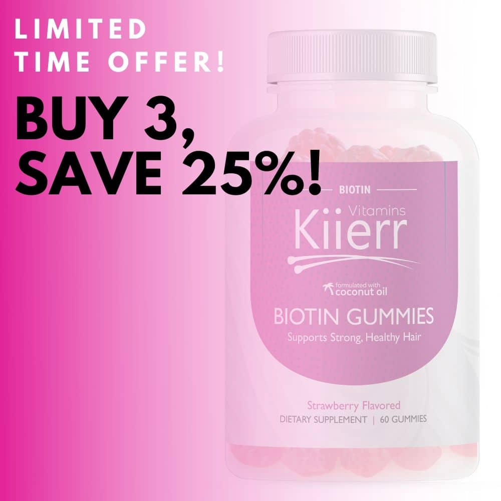 Kiierr Biotin Gummies Kiierr Laser Hair Caps Hair Growth Experts