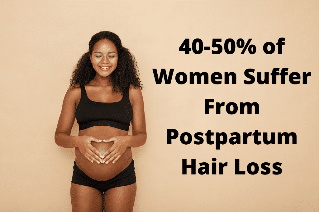 when does postpartum hair loss start