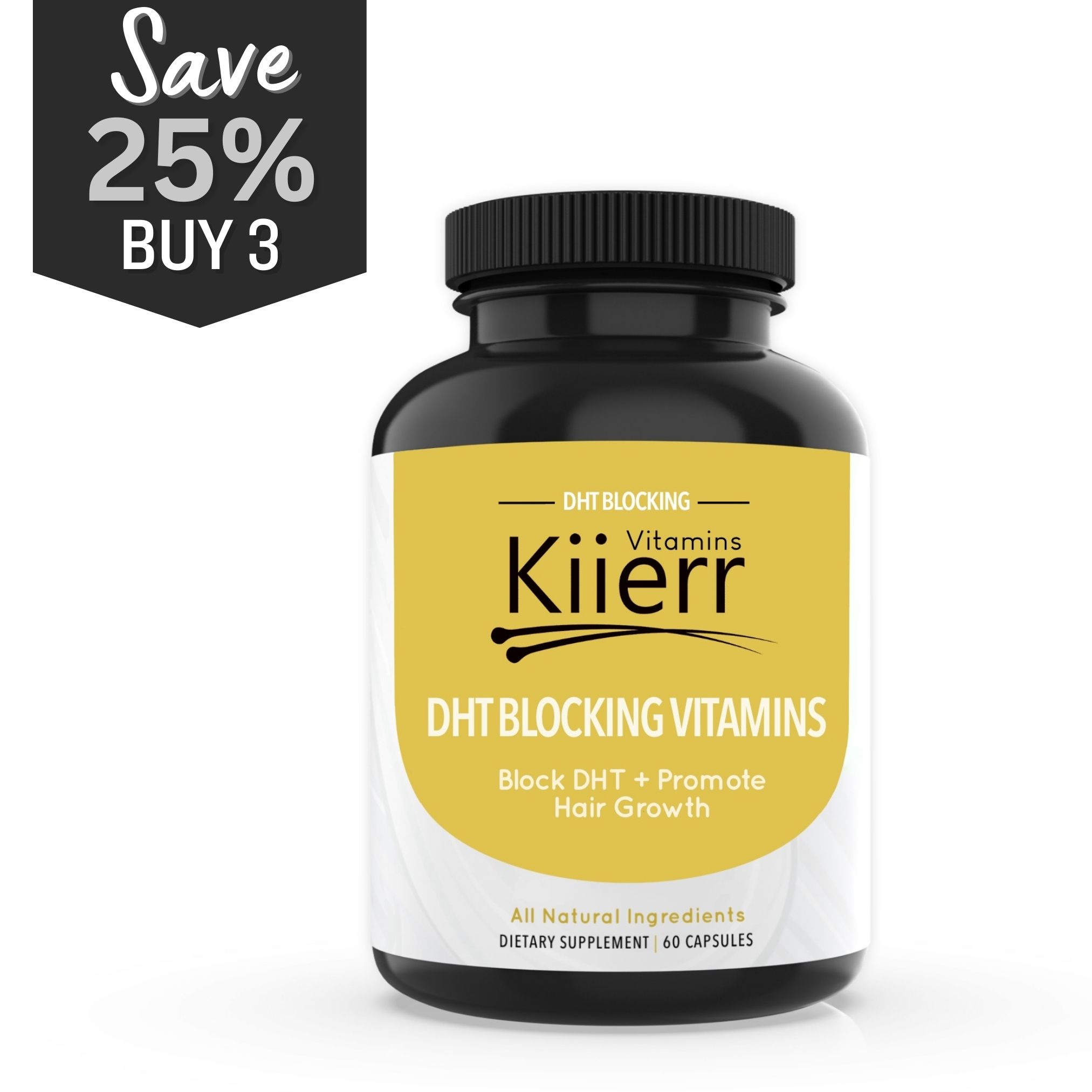Kiierr DHT Blocking Hair Growth Vitamins Subscription
