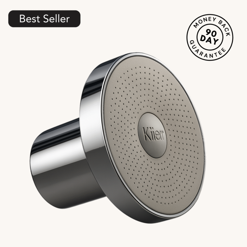 Kiierr Purify: Filtered Shower Head: 15 Stage Water Filter for Healthy Hair & Skin