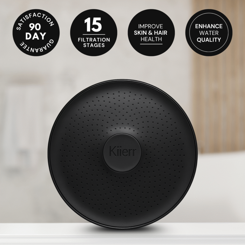Kiierr Purify: Filtered Shower Head: 15 Stage Water Filter for Healthy Hair & Skin - Image 3