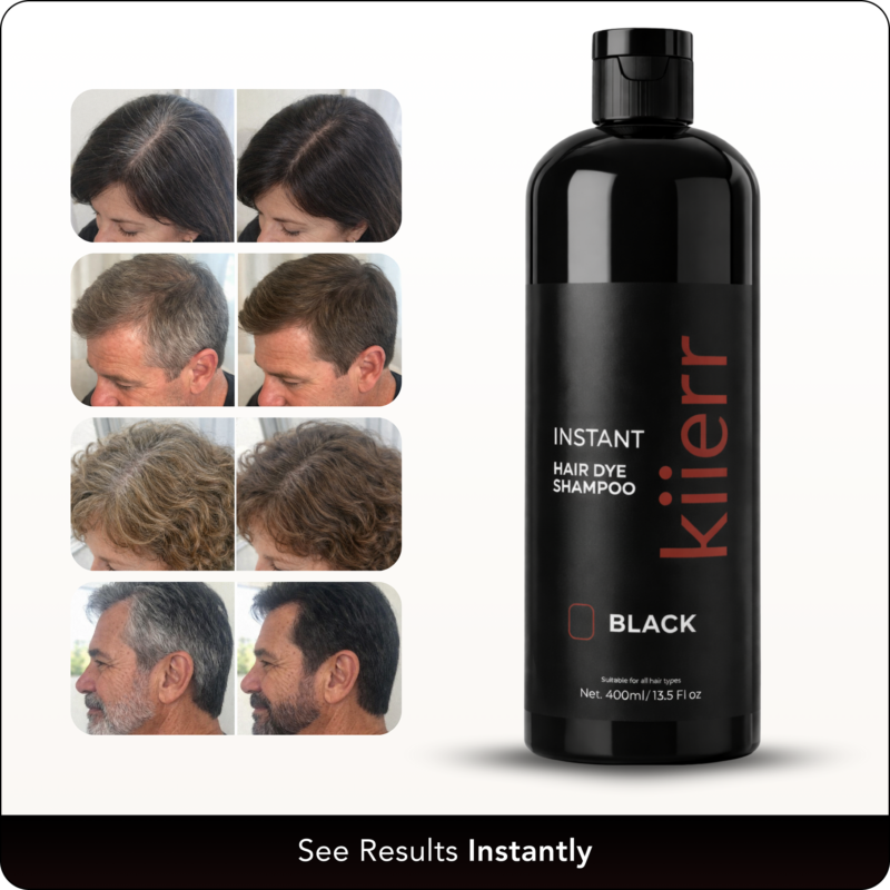 Kiierr Instant Hair Dye Shampoo