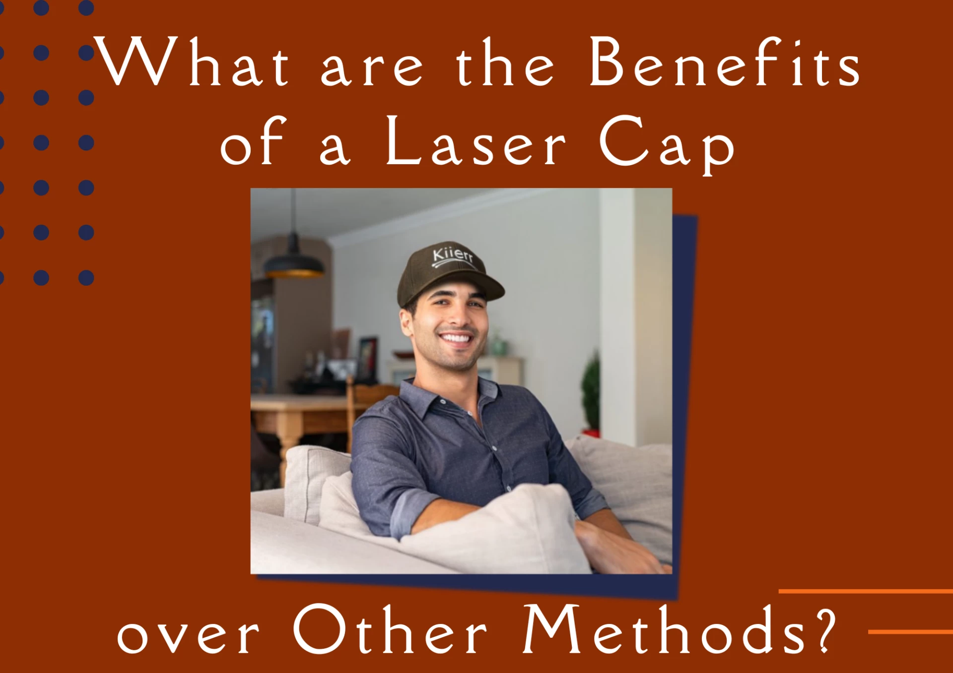 what are the benefits of a laser cap over other methods